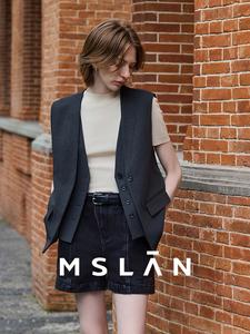 Жилет MSlan 24 из двух частей, серый