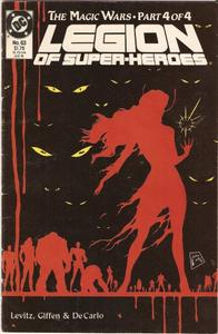 Legion of Super-Heroes #63 August 1989 (DC Comics)
