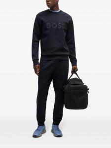 BOSS толстовка с логотипом, синий