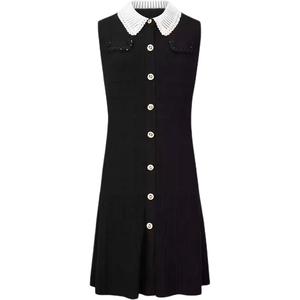 KARL LAGERFELD / Karl Lagerfeld Jeans Karl Lagerfeld SS25 безрукавное платье Women's Black