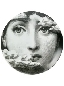 Круглая шкатулка tema e variazioni n.139, 3,5х10 см, Fornasetti, белый