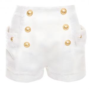 BALMAIN Повседневные шорты Women's White Moderate