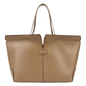 Средняя сумка-тоут с тисненым логотипом TOD'S