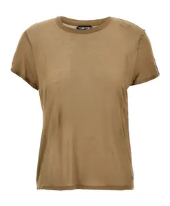 Бамбуковая футболка Tom Ford, коричневый