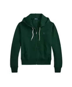 Толстовка на молнии Polo Ralph Lauren, зеленый