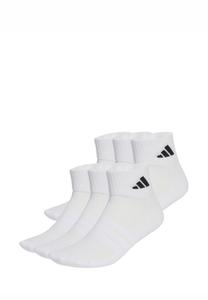 Носки Adidas Performance CUSHIONED ESSENTIALS ANKLE 6 PAIR PACK, White/White/Black/White