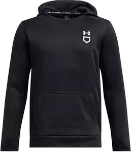 Бейсбольная толстовка Under Armour для мальчиков, черный/белый