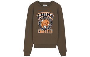 Унисекс свитшот Maison Kitsune, коричневый