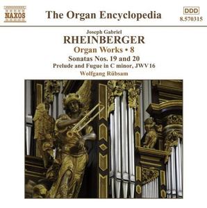 CD диск Rheinberger / Rubsam: Organ Works 8
