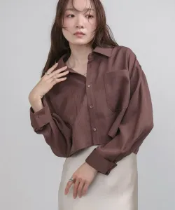 Короткая рубашка, заправленная сзади