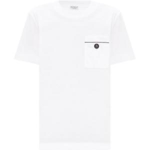 Обычная футболка женская Brunello Cucinelli, белый