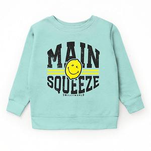 Свитшот Smileyworld main squeeze lemon youth The Juniper Shop, Seafoam