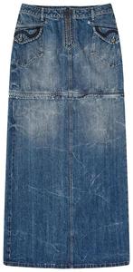 Брюки Martine Rose Zip Off Denim Skirt