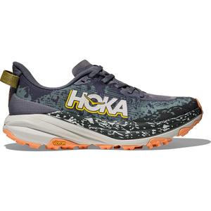 Женские кроссовки для трейлраннинга Speedgoat 6 HOKA, Grey Skies/Cosmic Grey