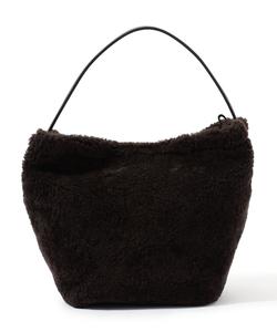 Пушистая сумочка Лористелла Эмма Tomorrowland Goods, цвет 49 Dark Brown