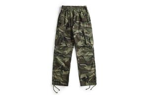 Брюки повседневные унисекс ROUTE 66, камуфляж с тесьмой