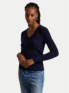 Свитер slim fit 211971866003 Polo Ralph Lauren, синий