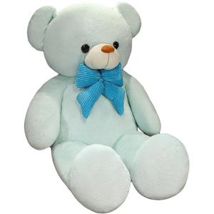 Плюшевая кукла Sweet Ice Heart Big Bear, высота 80см/100см/130см/160см/180см Happy Fish, синий