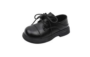 ULOVAZN Детские кожаные туфли черные