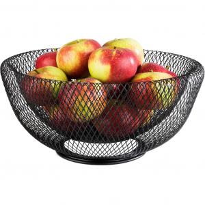 Корзина для хлеба Wire, 1 шт., складная, Ø 31 см Aps, черный