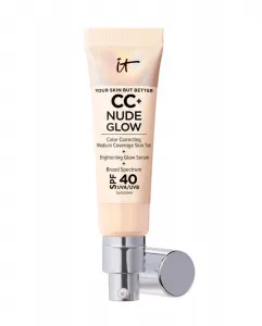 Тональная основа CC+ Nude Glow SPF 40+ It Cosmetics, Fair Lght