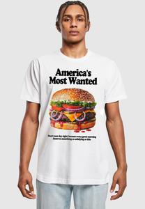 Рубашка с принтом AMERICAS MOST WANTED Mister Tee, белый