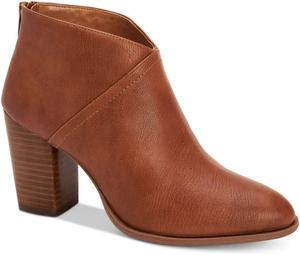 Женские модные ботильоны с закрытым носком Style & Co. Monyaa, коньячного цвета, размер, Cognac