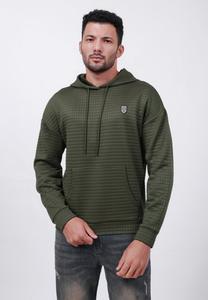 Худи Pier One Hoodie, Green/Khaki