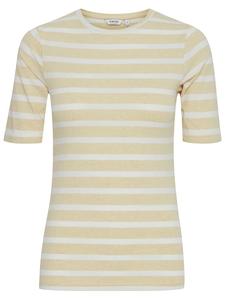 B.young Футболка желто-белого цвета