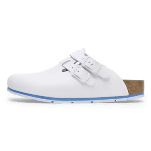 Birkenstock Абразивостойкие закрытые тапочки Unisex White Regular