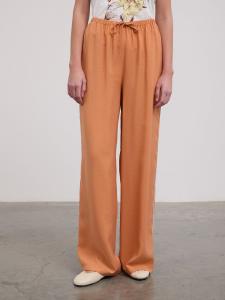 BGN Брюки Марлен оранжевого цвета