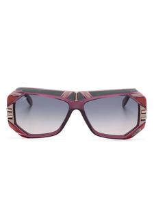 Солнцезащитные очки в большой оправе Cazal, фиолетовый
