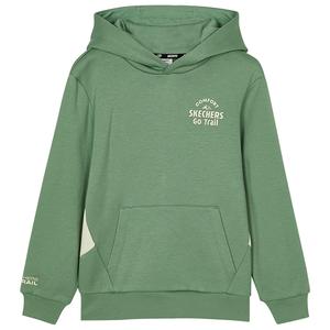 Детская толстовка Skechers, зеленый