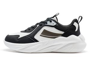 Кроссовки XTEP Lifestyle Shoes Women's Low-top Black/White, черный/белый