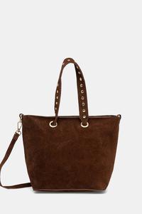 Замшевая сумка Answear.LAB, коричневый