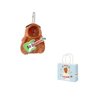 Капyбара плюшевый кулон высота 12см Dolls and bears dance