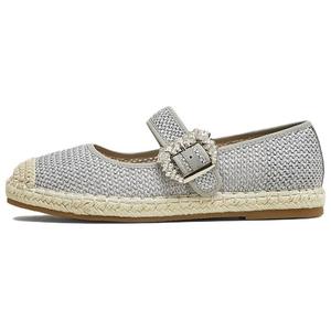 TATA Плоские туфли Мэри Джейн на низком каблуке для женщин - светло-голубые/бежевые, цвет Light Blue/Beige