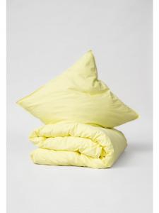 Mela Комплект постельного белья из перкаля в стиле BHANU нежно-лимонного цвета