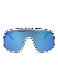 Солнцезащитные очки-маска с перфорацией Carrera, белый