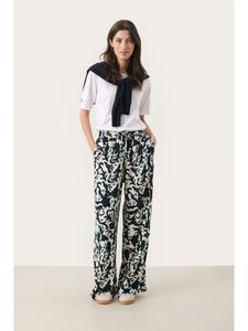 PART TWO Повседневные брюки TinePW свободного кроя, цвет темно-синий (Midnight Navy Ornament)