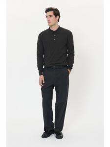 Matinique Вязаный свитер Maklint прямого кроя, темно-серый меланж