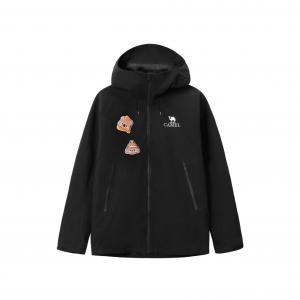 Ветровка All weather Waterproof, Windproof, Thermal, Cold Resistant Unisex CAMEL, phantom черный