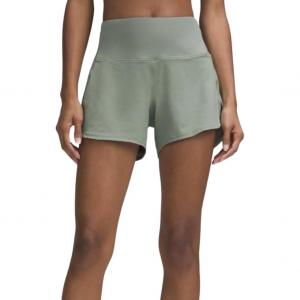 Спортивные шорты женские Lululemon, зеленый