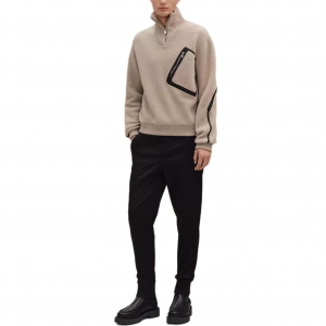 Мужской кашемировый свитер FW25 Hermes, коричневый