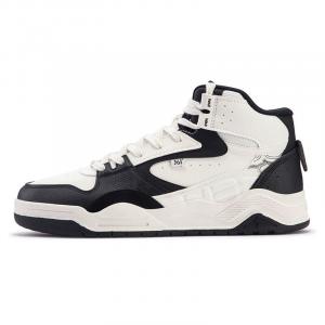 Кеды мужские, Xingran обувь для скейтбординга Высокая Белый/Черный 361°