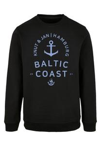 Пуловер F4NT4STIC Sweatshirt Ostsee Logo Knut & Jan Hamburg, черный