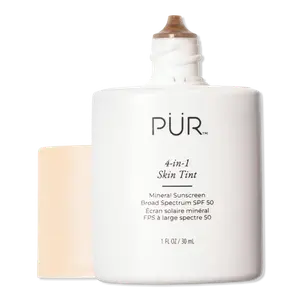 4-в-1 тонирующий минеральный солнцезащитный крем широкого спектра действия SPF 50 PÜR, TN7 (tan, neutral undertones)