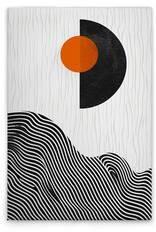 Картина на холсте A.S. Création Orange Sun цвет schwarzgrauweissorange