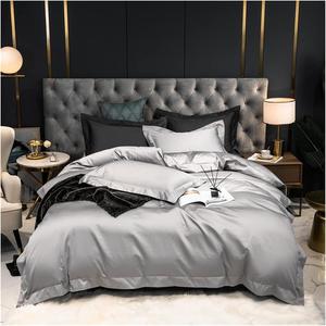 YUSIWOAL Комплект постельного белья из египетского хлопка 1000TC ультрамягкий синий Color 7