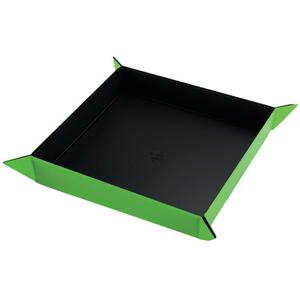 Аксессуары Gamegenic Magnetic Dice Tray: Square Black/Green